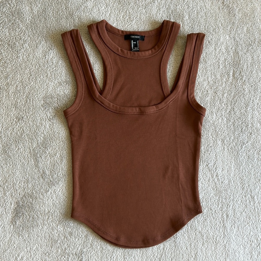 Forever 21 Complex Tank Top
